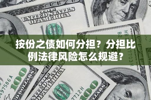 济南按份之债如何分担？分担比例法律风险怎么规避？