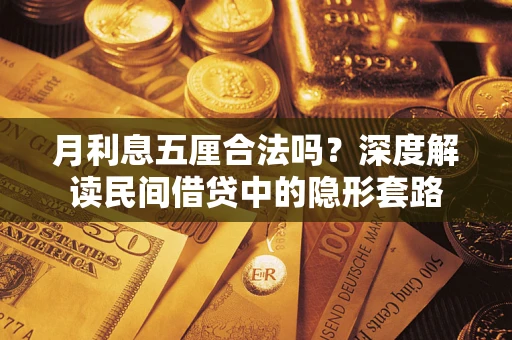 济南月利息五厘合法吗？深度解读民间借贷中的隐形套路